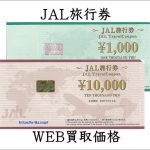 WEB限定買取価格】JAL旅行券 | チケットキング（買取/売却/売る）